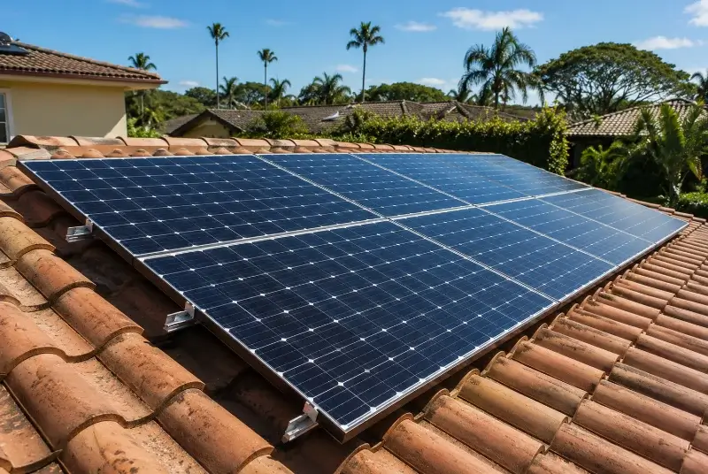 Installation de panneaux solaires à Rochegude